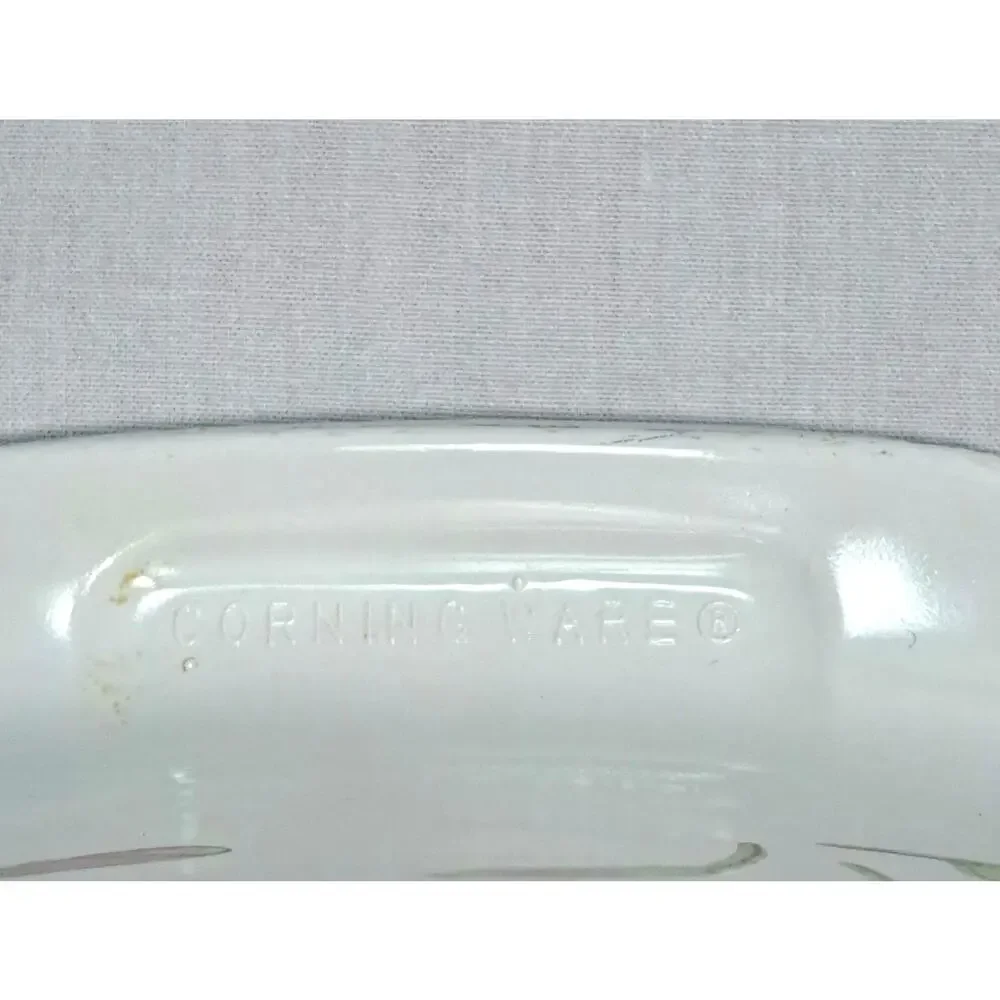 Vintage 1980s Corning Ware Pastel Bouquet 2 Liter Covered Square Dish A-2-B